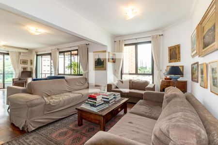 Sala de apartamento à venda com 3 quartos, 198m² em Vila Uberabinha, São Paulo