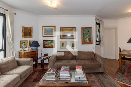 Sala de apartamento à venda com 3 quartos, 198m² em Vila Uberabinha, São Paulo