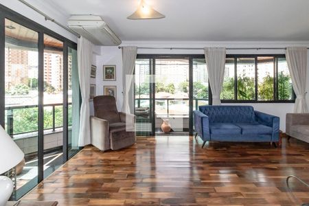Sala de apartamento à venda com 3 quartos, 198m² em Vila Uberabinha, São Paulo