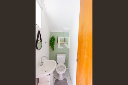 Lavabo de casa de condomínio para alugar com 3 quartos, 115m² em Vila Metalúrgica, Santo André