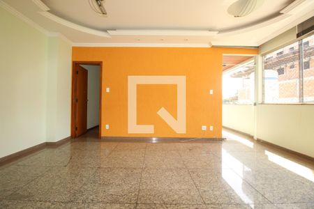 Sala  de apartamento à venda com 3 quartos, 133m² em Castelo, Belo Horizonte