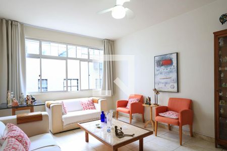 Sala de apartamento à venda com 4 quartos, 136m² em Cruzeiro, Belo Horizonte