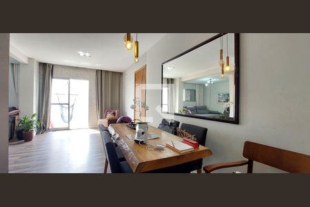 Sala de apartamento para alugar com 3 quartos, 90m² em Vila Gilda, Santo André