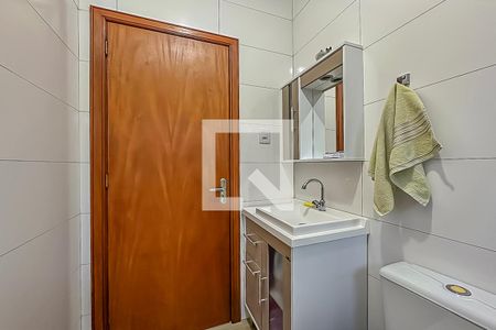 Banheiro da Suíte de casa para alugar com 2 quartos, 68m² em Primavera, Novo Hamburgo