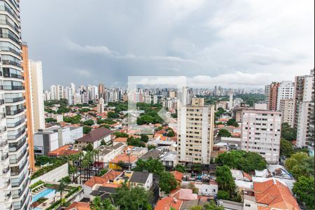 Vista da sala de apartamento para alugar com 3 quartos, 157m² em Vila Mariana, São Paulo