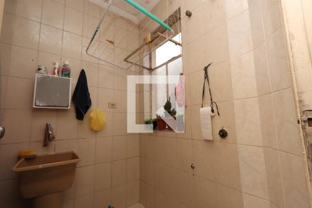 Banheiro de kitnet/studio à venda com 1 quarto, 32m² em Santa Efigênia, São Paulo