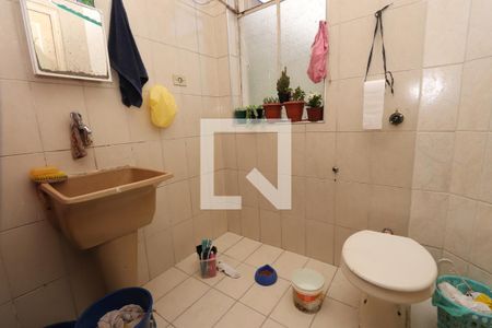 Banheiro de kitnet/studio à venda com 1 quarto, 32m² em Santa Efigênia, São Paulo