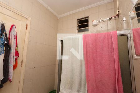 Banheiro de kitnet/studio à venda com 1 quarto, 32m² em Santa Efigênia, São Paulo