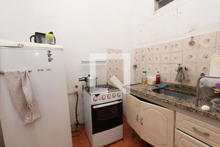 Cozinha de kitnet/studio à venda com 1 quarto, 32m² em Santa Efigênia, São Paulo