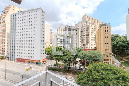 Vista do Quarto de apartamento à venda com 1 quarto, 35m² em Bela Vista, São Paulo