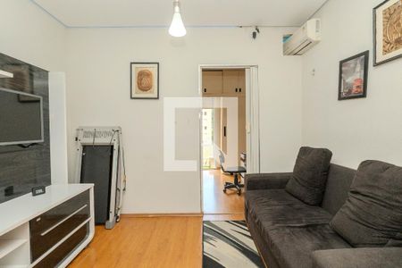 Sala de apartamento à venda com 1 quarto, 35m² em Bela Vista, São Paulo