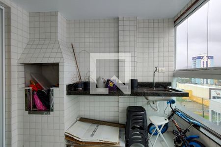 Sacada de apartamento para alugar com 3 quartos, 103m² em Caiçara, Praia Grande
