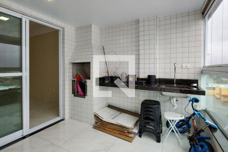 Sacada de apartamento para alugar com 3 quartos, 103m² em Caiçara, Praia Grande