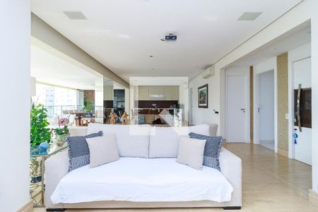 Sala de apartamento à venda com 3 quartos, 205m² em Vila Gertrudes, São Paulo