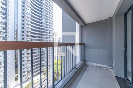 Varanda do Studio de kitnet/studio à venda com 0 quarto, 25m² em Brooklin Paulista, São Paulo