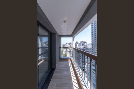 Sacada de kitnet/studio para alugar com 1 quarto, 25m² em Brooklin Paulista, São Paulo