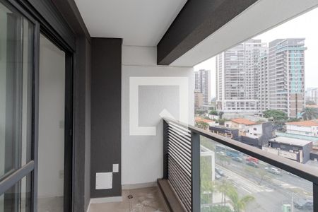 Studio à venda com 25m², 1 quarto e sem vagaVaranda