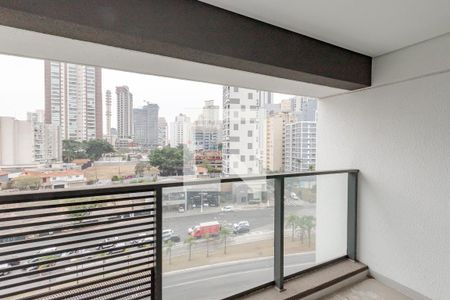 Studio à venda com 25m², 1 quarto e sem vagaVaranda