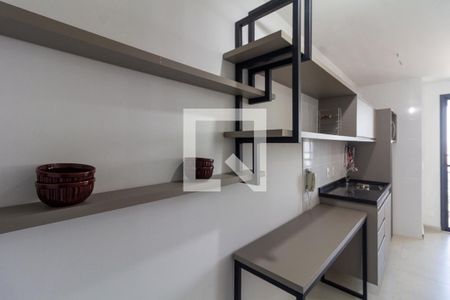Studio para alugar com 28m², 1 quarto e 1 vaga Studio para alugar com 28m², 1 quarto e 1 vagaCozinha Studio