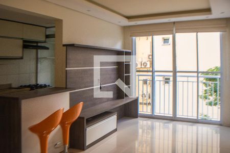 Sala de apartamento à venda com 2 quartos, 58m² em Vila Nova, Porto Alegre