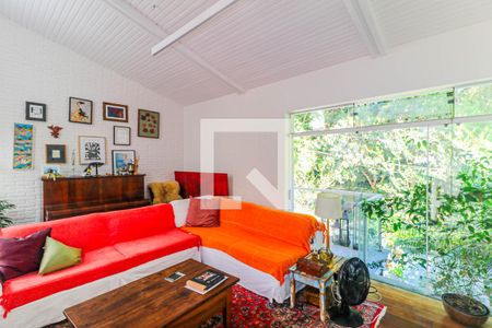 Sala de casa para alugar com 3 quartos, 180m² em Chácara Monte Alegre, São Paulo