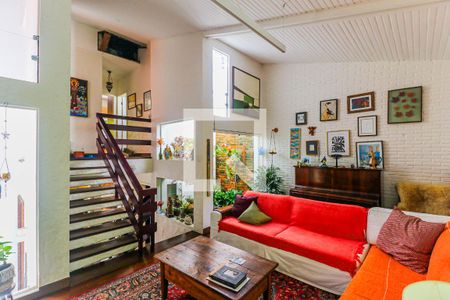Sala de casa para alugar com 3 quartos, 180m² em Chácara Monte Alegre, São Paulo