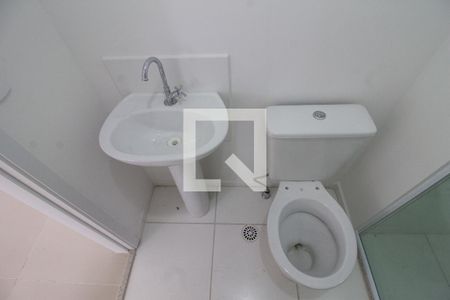 Apartamento para alugar com 37m², 2 quartos e sem vagaDetalhe do Banheiro