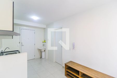 Sala de apartamento para alugar com 1 quarto, 27m² em Jardim Caravelas, São Paulo