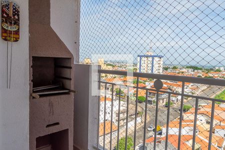 Varanda  da sala de apartamento para alugar com 2 quartos, 53m² em Vila Dainese, Americana