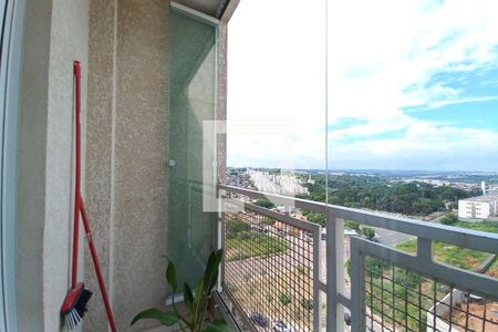 Varanda da Sala  de apartamento à venda com 2 quartos, 54m² em Jardim do Lago Continuação, Campinas