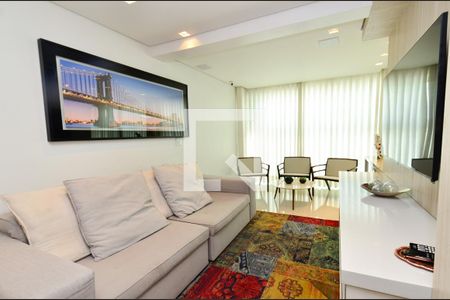 Sala de estar de apartamento para alugar com 4 quartos, 259m² em Sagrada Família, Belo Horizonte