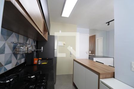 Cozinha de kitnet/studio para alugar com 1 quarto, 34m² em Água Branca, São Paulo