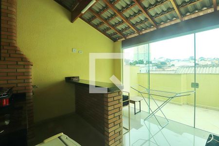 Casa de condomínio para alugar com 120m², 2 quartos e 1 vagaÁrea gourmet
