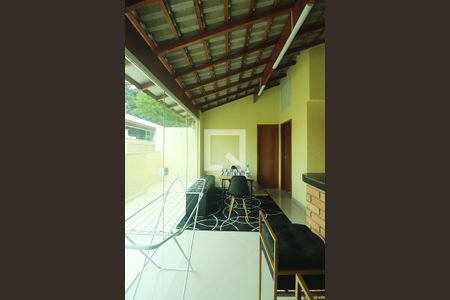 Casa de condomínio para alugar com 120m², 2 quartos e 1 vagaÁrea gourmet