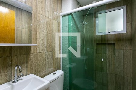 Banheiro de apartamento para alugar com 1 quarto, 40m² em Parada Inglesa, São Paulo