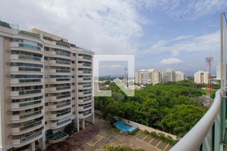 Vista da Varanda de apartamento à venda com 1 quarto, 80m² em Barra da Tijuca, Rio de Janeiro