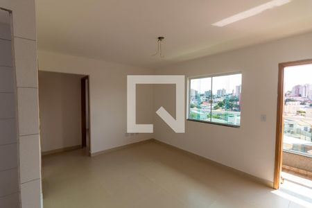 Sala/Cozinha de apartamento à venda com 2 quartos, 50m² em Vila Guilhermina, São Paulo