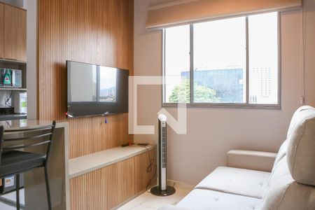 Sala de apartamento à venda com 1 quarto, 30m² em Várzea da Barra Funda, São Paulo