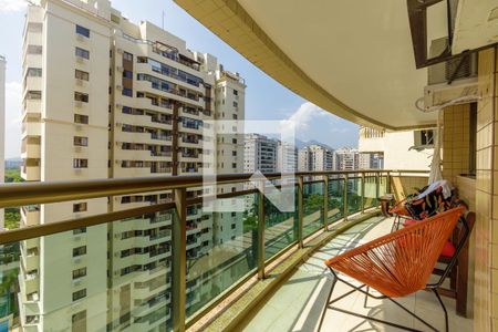 Varanda de apartamento à venda com 3 quartos, 95m² em Barra da Tijuca, Rio de Janeiro
