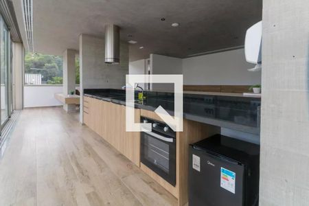 Studio para alugar com 28m², 1 quarto e sem vaga Studio para alugar com 28m², 1 quarto e sem vagaÁrea comum - Salão de Festas