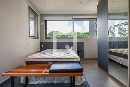 Studio de kitnet/studio para alugar com 1 quarto, 28m² em Cerqueira César, São Paulo