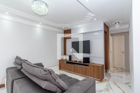 Sala de apartamento à venda com 3 quartos, 92m² em Vila Antonieta, Guarulhos
