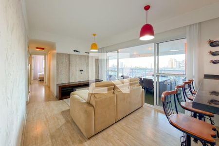 Sala de apartamento à venda com 3 quartos, 107m² em Cambuci, São Paulo