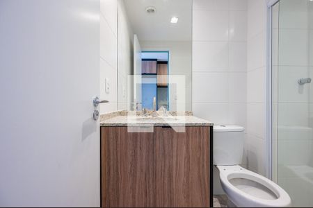 Studio para alugar com 27m², 1 quarto e sem vaga Studio para alugar com 27m², 1 quarto e sem vagaBanheiro