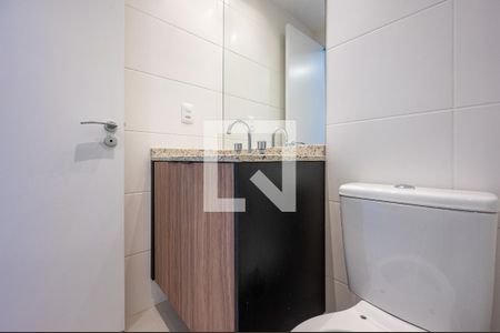 Studio para alugar com 27m², 1 quarto e sem vaga Studio para alugar com 27m², 1 quarto e sem vagaBanheiro