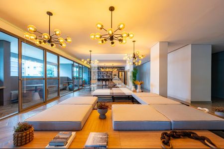 Studio para alugar com 27m², 1 quarto e sem vagaÁrea comum - Salão de festas