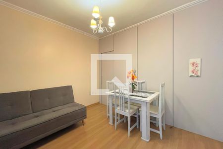 Sala de apartamento para alugar com 1 quarto, 35m² em São João, Porto Alegre