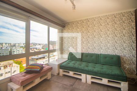Sala de apartamento para alugar com 3 quartos, 82m² em Rio Branco, Porto Alegre