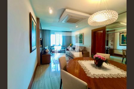 Sala de apartamento para alugar com 3 quartos, 104m² em Leblon, Rio de Janeiro