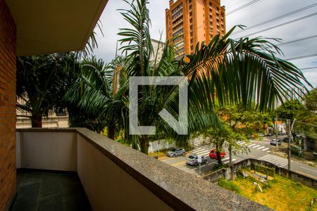 Varanda da sala de estar de apartamento para alugar com 4 quartos, 266m² em Centro, Santo André